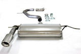 Jetex Performance Exhaust System Volkswagen Golf Mk6 1.4TSi 1.4TSI 09+ 3.00"/76.50mm Half System Stainless Steel (T300 series) Non-Resonated Round 100mm