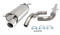 Jetex Performance Exhaust System Audi TT (8N) (99-06) 2WD Coupe/Roadster 1.8T 180bhp 98-6/06 2.50