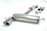 Jetex Performance Exhaust System Volkswagen Golf Mk4 V6 4Motion 2.8 VR6 2.75"/70.00mm Half System Stainless Steel (T300 series) Resonated Oval 85/150mm
