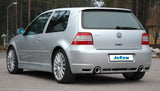 Jetex Performance Exhaust System Volkswagen Golf Mk4 R32 3.2 24V VR6 2001-04 2.75"/70.00mm Half System Stainless Steel (T300 series) Round 100mm L+R
