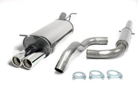 Jetex Performance Exhaust System Audi A3 (8L) (Non-Petrol Turbo) + TDI (96-03) 1.6/1.8/1.9TDI 96-03 2.50