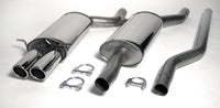 Jetex Performance Exhaust System Audi A4 (B5) Quattro 1.8/1.9 (94-00) 1.8T 150/180HP/1.9TDI 90/110/115HP 94-00 2.50