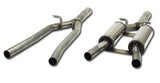 Jetex Performance Exhaust System Audi A4 (B6) Quattro Petrol Turbo (01-05) 1.8T Saloon/Estate (also cabriolet B6/B7 01-09) 2001-05 2.50"/63.50mm - 2.00"/50.80mm Half System Stainless Steel (T300 series) Non-Resonated Round 100mm L+R
