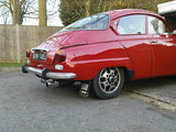 Jetex Performance Exhaust System Saab 96 V4 1.5L V4 Saloon 10/65-8/80 2.00"/50.80mm Half System Aluminised Steel Round 80mm