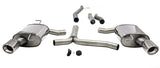 Jetex Performance Exhaust System Audi A5 Petrol Turbo 2WD/Quattro (06+) 1.8T/2.0T 06+ 2.75"/70.00mm - 2.25"/57.00mm Half System Stainless Steel (T300 series) Non-Resonated Round 100mm L+R