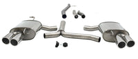 Jetex Performance Exhaust System Audi A4 (B8) Petrol Turbo 2WD/Quattro (08+) 1.8T/2.0T 08+ 2.75