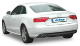 Jetex Performance Exhaust System Audi A4 (B8) Petrol Turbo 2WD/Quattro (08+) 1.8T/2.0T 08+ 2.75"/70.00mm Half System Stainless Steel (T300 series) Non-Resonated Twin Round 80mm
