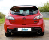 Jetex Performance Exhaust System Mazda 3 MPS II 2.3 Turbo 260bhp 11/09+ 3.00"/76.50mm Half System Stainless Steel (T300 series) Round 114mm L+R