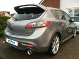Jetex Performance Exhaust System Mazda 3 MPS II 2.3 Turbo 260bhp 11/09+ 3.00"/76.50mm Half System Stainless Steel (T300 series) Round 114mm L+R