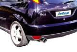 Jetex Performance Exhaust System Ford Focus I (98-04) 1.8/2.0 Hatch 98-04 2.50"/63.50mm Half System Stainless Steel (T300 series) Round 100mm