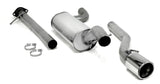 Jetex Performance Exhaust System Mazda 3 MPS I 2.3 Turbo 260bhp 1/07-6/09 2.75"/70.00mm Half System Stainless Steel (T300 series) Round 100mm
