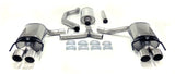 Jetex Performance Exhaust System Saab 93 (03+) (58L Fuel Tank) [Gen 2] 1.8T/2.0T/2.8T non-Aero (Sports Saloon/Wagon/Cabriolet + Biopower) 2004+ 2.50"/63.50mm - 2.13"/54.00mm Half System Stainless Steel (T300 series) Quad Round 80mm