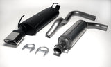 Jetex Performance Exhaust System Saab 93 Viggen 2.50"/63.50mm Half System Stainless Steel (T400 series) Oval 70/140mm