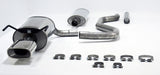 Jetex Performance Exhaust System Saab 93 (03+) (58L Fuel Tank) [Gen 2] 1.8T/2.0T non-Aero and 2.0T Aero (Sports Saloon/Wagon/Cabriolet + Biopower) 2004+ 2.50"/63.50mm Half System Stainless Steel (T300 series) Oval 85/150mm