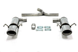 Jetex Performance Exhaust System Vauxhall Insignia Diesel 2WD 4/5 Door 2WD 2.0 Diesel 110/130/160bhp 09+ 2.50"/63.50mm - 2.13"/54.00mm Back Boxes Stainless Steel (T300 series) Oval 90/120mm L+R
