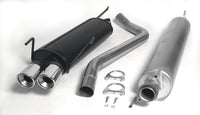 Jetex Performance Exhaust System Vauxhall Vectra B (94-02) 1.6 8V/1.6/1.8/2.0 16V/2.2 16V Saloon/Estate 10/94-02 2.50
