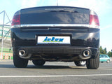 Jetex Performance Exhaust System Vauxhall Vectra C (02+) Saloon 1.8/2.0/2.2/3.2/1.9DTI/2.0DTI/2.2DTI/3.0DTI 02+ 2.50"/63.50mm - 2.00"/50.80mm Half System Stainless Steel (T300 series) Round 100mm L+R