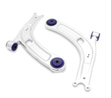 SuperPro Volkswagen Golf MK7 1.4 TSI Hatchback Front Wheel Drive 2012-On Front Control Arm Lower Complete Alloy Assembly - DuroBall ALOY0018K
