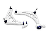 SuperPro BMW Z4 E85 2.5i Convertible Rear Wheel Drive 2003-2005 Front Complete Alloy Lower Control Arms: Performance Upgrade with Caster Increase ALOY0046XK