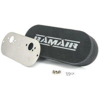 Ramair Twin Carb Air Filter with Baseplate 2 x SU HS4 (MINI)