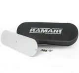 Ramair Twin Carb Air Filter with Baseplate Blank Baseplate (300mm)