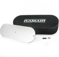 Ramair Twin Carb Air Filter with Baseplate Blank Baseplate (420mm)