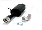 Jetex Performance Exhaust System Honda Civic Saloon/Coupe (92-00) Saloon/Coupe 1.3/1.4/1.5/VTEC/1.6/ESI/VTI 92-00 2.50"/63.50mm Back Box Stainless Steel (T400 series) Round 100mm