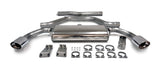 Jetex Performance Exhaust System Kia ProCeed II 1.6L GT 6/2013-19 3.00"/76.50mm Half System Stainless Steel (T300 series) Oval 90/120mm L+R