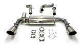 Jetex Performance Exhaust System Ford Focus RS II 2.5L 2009-11 3.00"/76.50mm Half System Stainless Steel (T300 series) Non-Resonated Duplex Round 114mm (Slash)