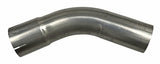 Jetex Custom Exhaust Mandrel Bend 2.50"/63.50mm Stainless Steel 45°