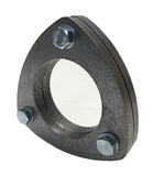 Jetex Custom 3-Bolt Exhaust Flanges (Pair) With Gasket 2.50"/63.50mm Mild Steel