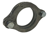 Jetex Custom 2-Bolt Exhaust Flanges (Pair) With Gasket 2.50"/63.50mm Mild Steel