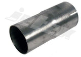 Jetex Custom Adaptor Exhaust Pipe 2.50"/63.50mm L=148.00mm Aluminised Steel