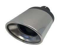 Jetex Custom Oval Exhaust Tailpipe 2.50