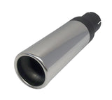 Jetex Custom Round Exhaust Tailpipe 2.00"/50.80mm 70.00mm L=273.00mm Stainless Steel