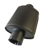 Jetex Custom Oval Silencer Exhaust Box 3.50
