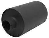 Jetex Custom Round Exhaust Silencer Box 4.00"/101.60mm 4.00"/101.60mm H=300.00mm W=300.00mm L=280.00mm 17.02L Aluminised Steel