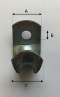 Jetex Custom Exhaust Fixing/Hanging Bracket 3 Aluminised Steel