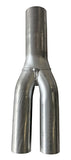 Jetex Custom Exhaust Y-Pipe 2.00"/50.80mm 1.65"/42.00mm (x2) Mild Steel