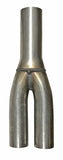 Jetex Custom Exhaust Y-Pipe 2.00"/50.80mm 1.75"/44.45mm (x2) Stainless Steel