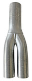 Jetex Custom Exhaust Y-Pipe 2.25"/57.00mm 1.75"/44.45mm (x2) Mild Steel