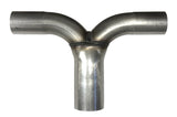 Jetex Custom Exhaust T-Pipe 2.50"/63.50mm 2.00"/50.80mm (x2) Stainless Steel