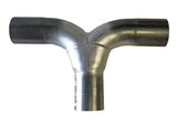 Jetex Custom Exhaust T-Pipe 2.50"/63.50mm 2.50"/63.50mm (x2) Mild Steel