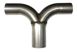 Jetex Custom Exhaust T-Pipe 3.50"/88.90mm 3.00"/76.02mm (x2) Stainless Steel